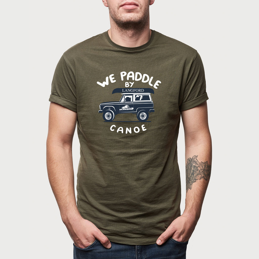 Langford Canoe - We Paddle T-Shirt